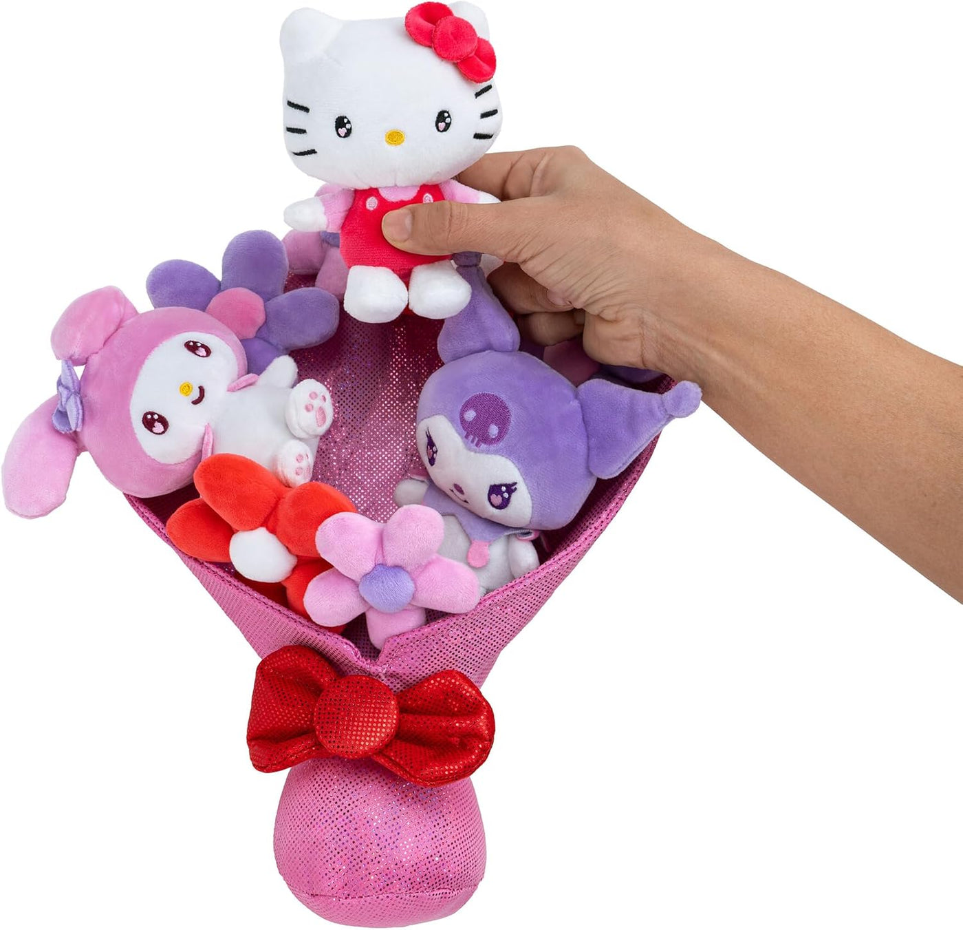 Jazwares Hello Kitty and Friends - Ramo de felpa de 12 pulgadas, 9...