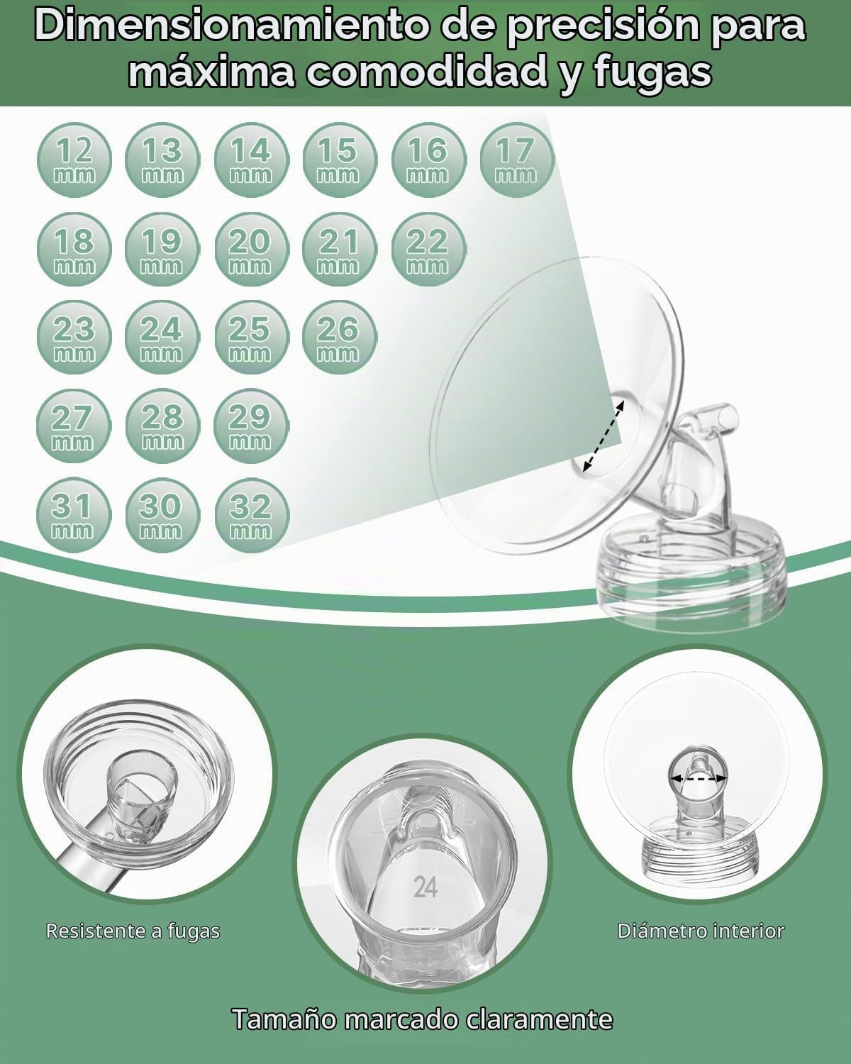 4 kits completos de piezas de bomba para Spectra S1\/S2\/9 Plus\/Sy...