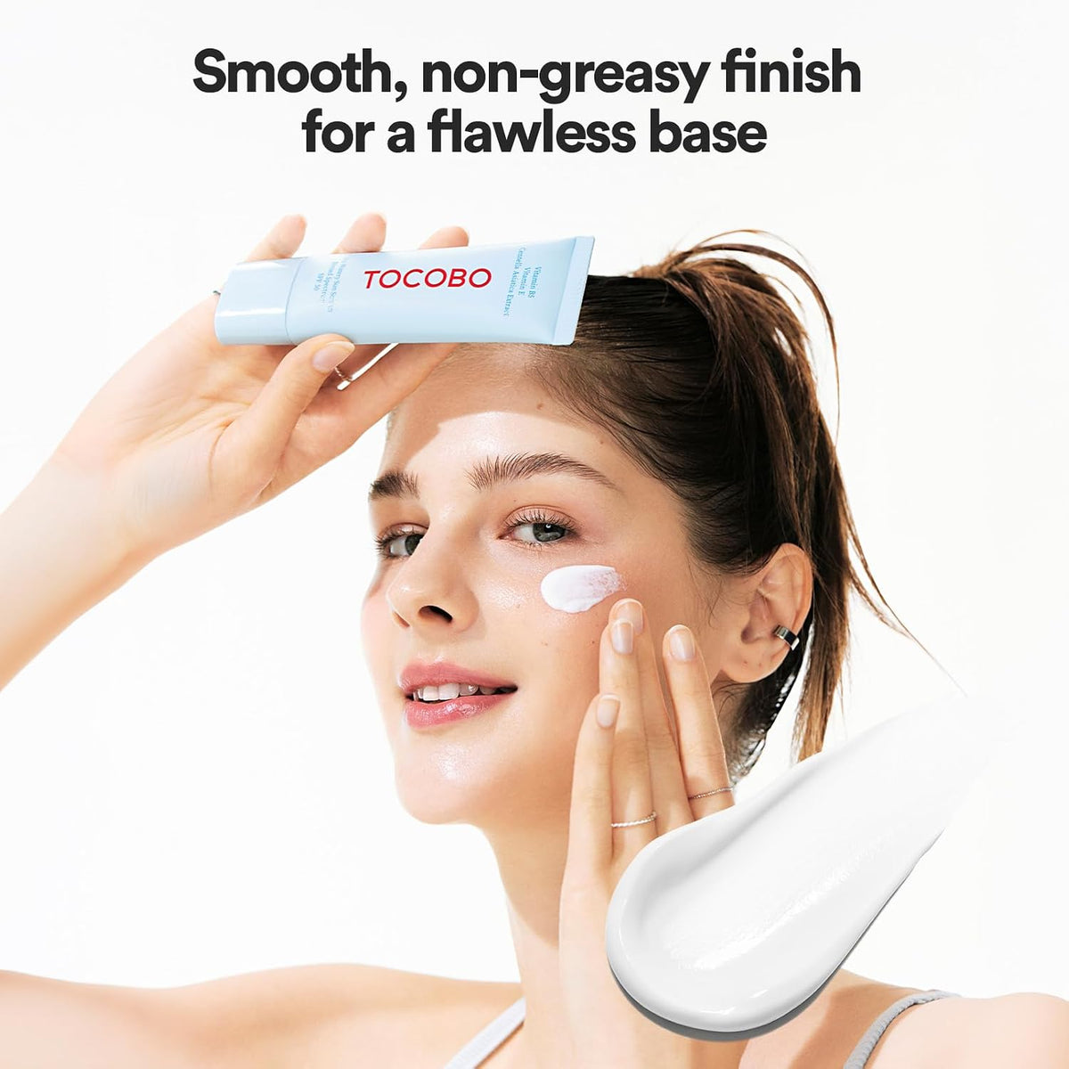 TOCOBO Bio Watery Sunscreen SPF 50 - Crema solar facial coreana de...