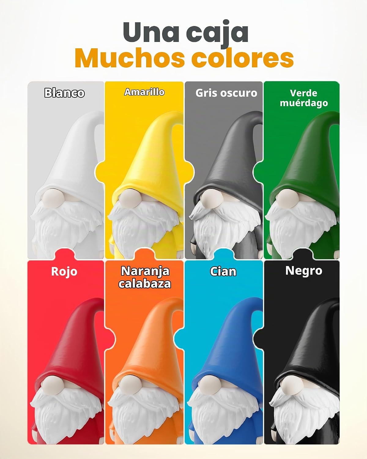 YOOPAI Filamento PLA+ de 0.069 pulgadas, paquete de colores inicial...
