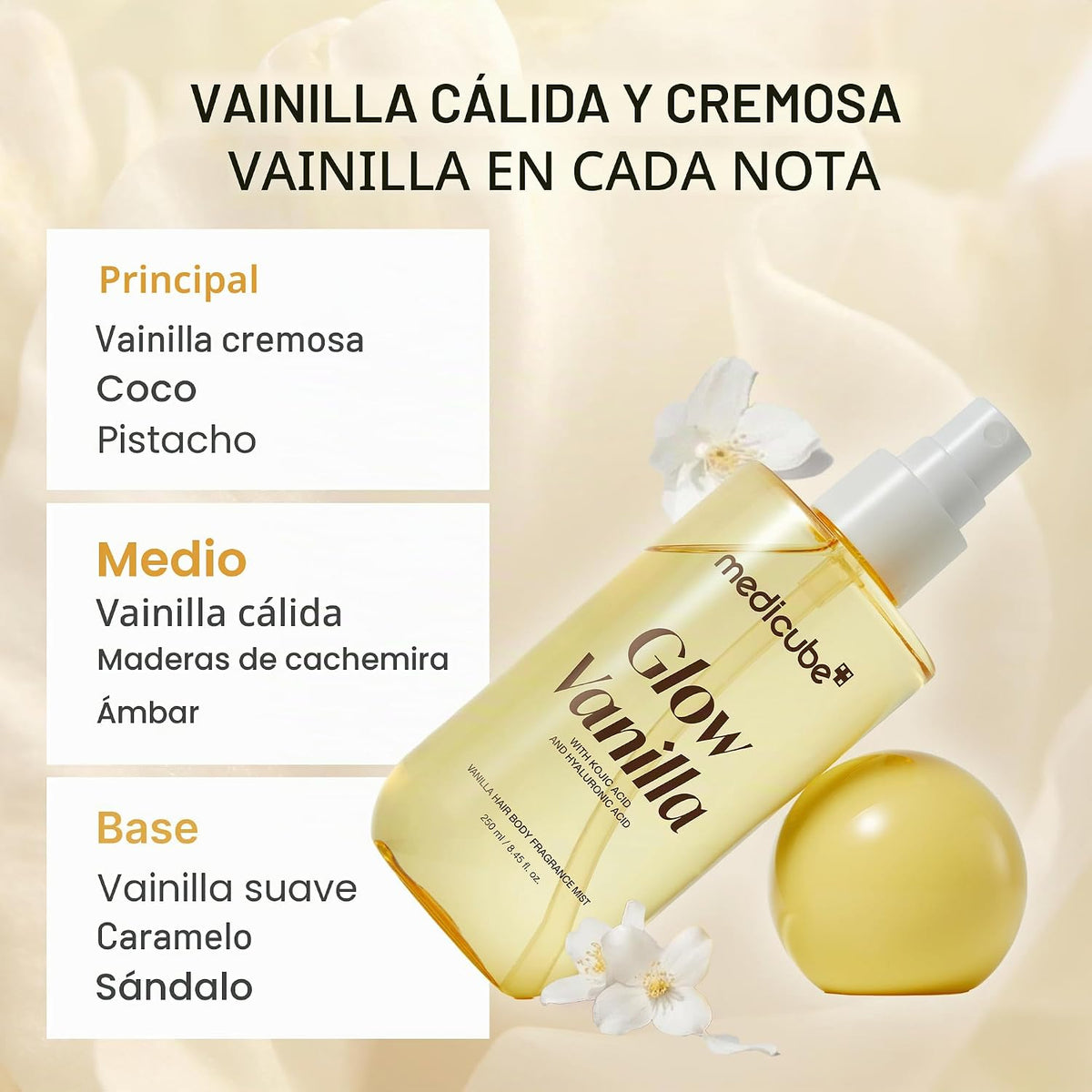 medicube Summer Scent &amp; Dew Duo: suero solar PDRN y fragancia d...