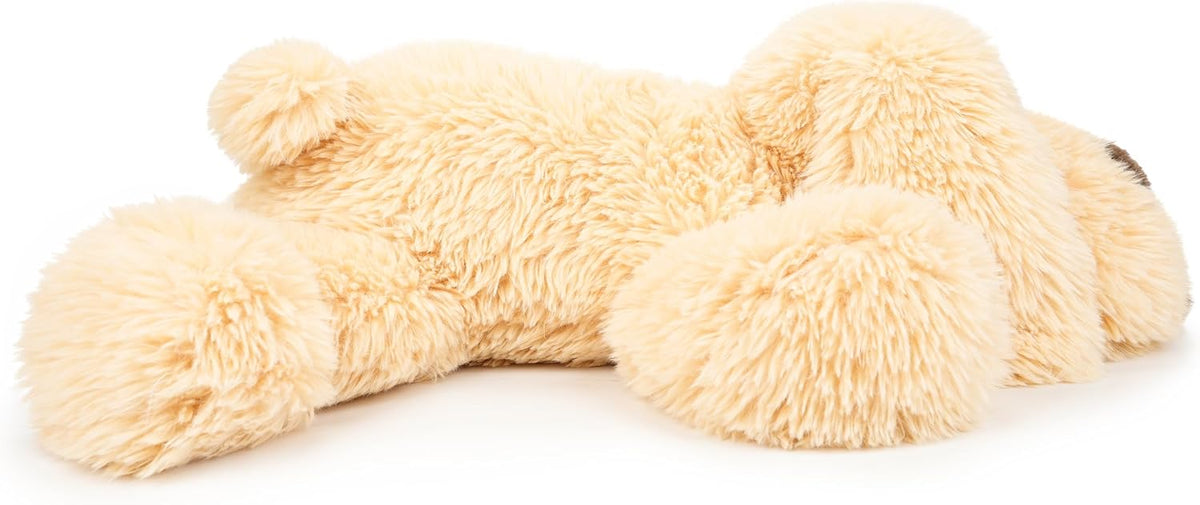 WEIGEDU Perro acostado Golden Retriever - Juguete de peluche, 21.6...