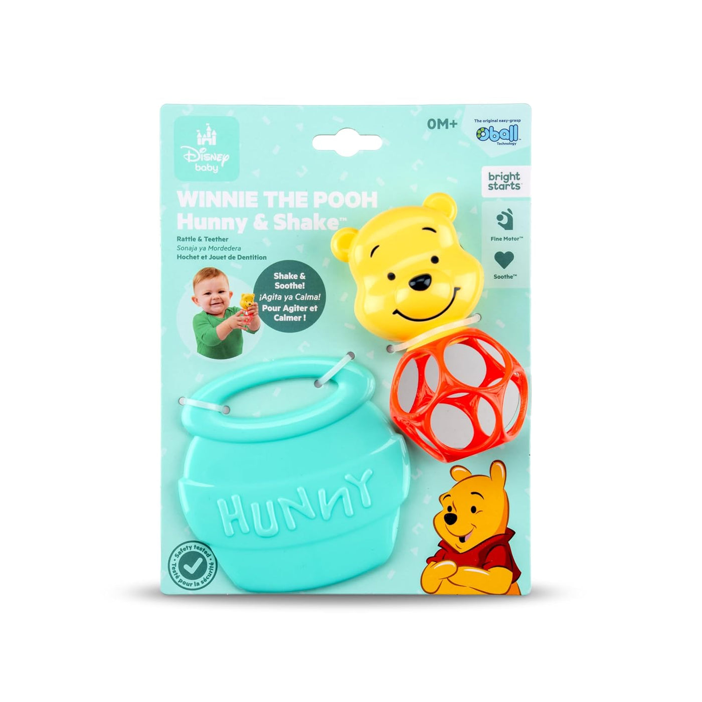 Bright Starts Disney Baby Winnie The Pooh Hunny &amp; Shake - Sonaj...