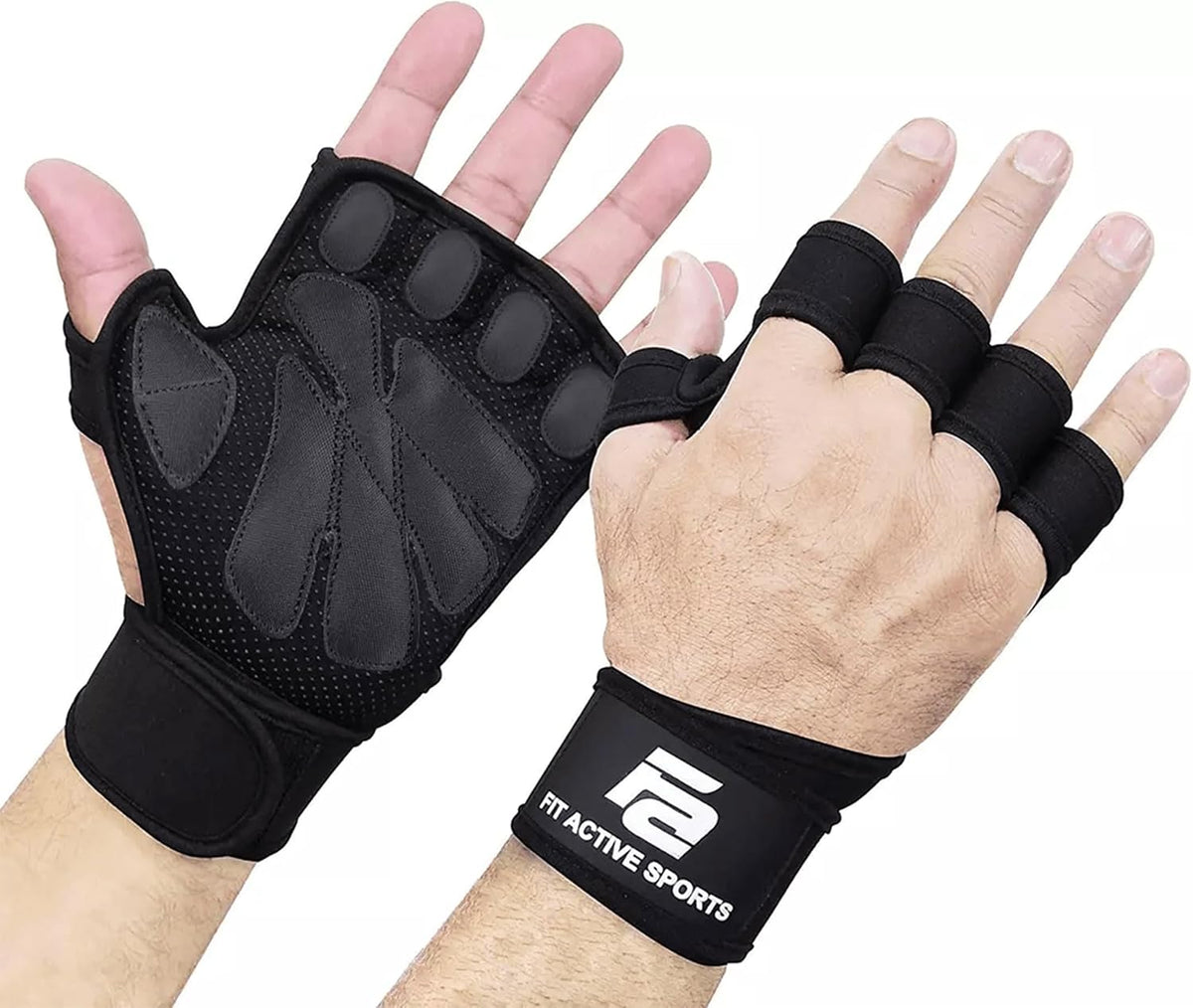 Fit Active Sports Nuevos Guantes de Entrenamiento con Ventilación p...