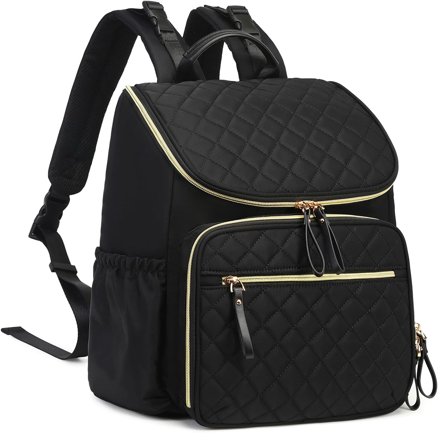 LORADI Mochila ligera para pañales, mediana | Clips para cochecito,...
