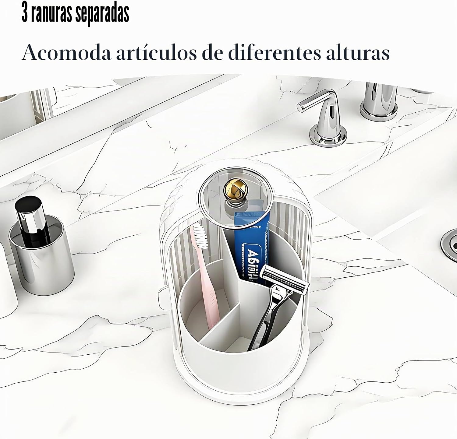 Soporte para utensilios en forma de jaula de pájaros con tapa, orga...
