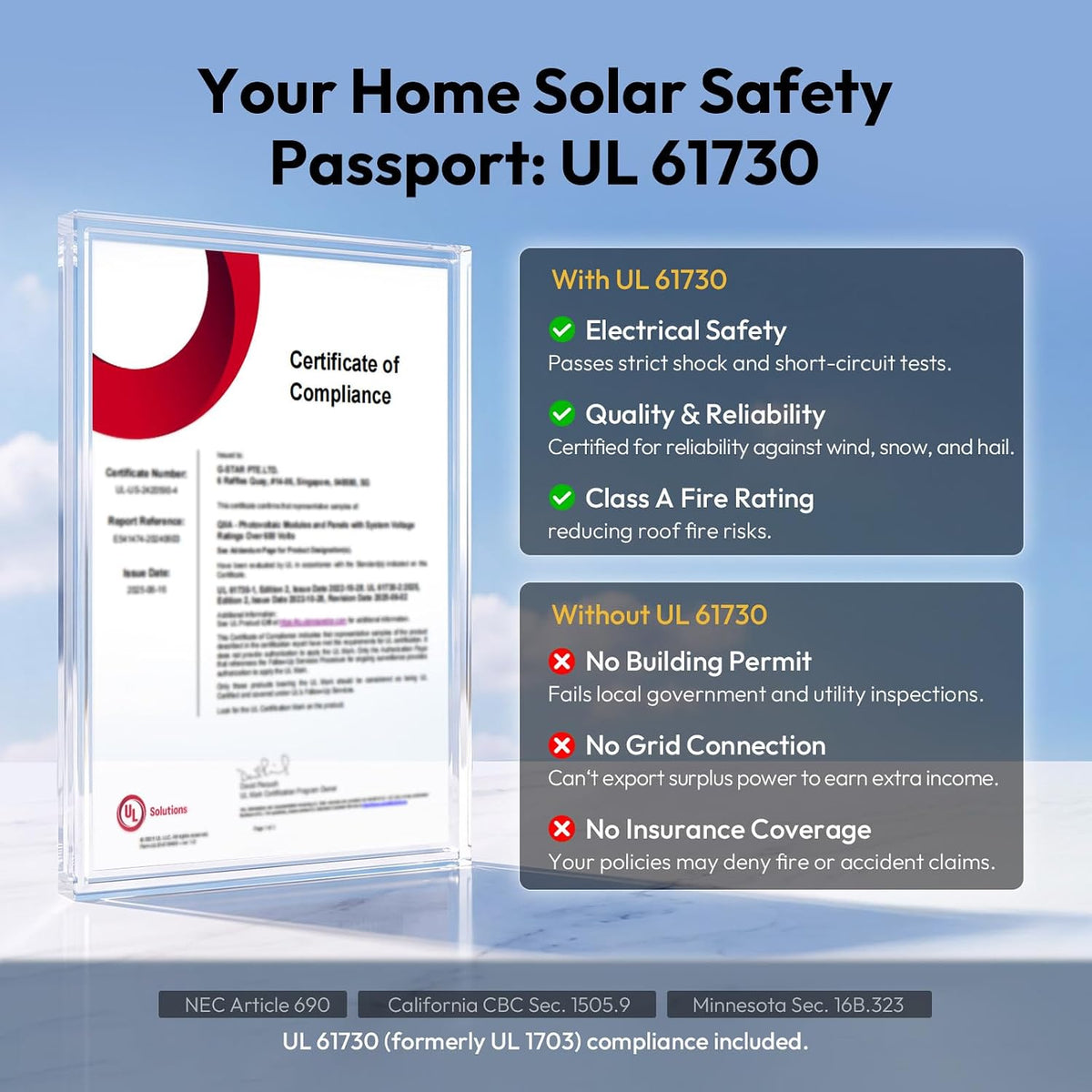 Panel solar tipo N bifacial de 425 vatios, UL 61730, 25% de alta ef...