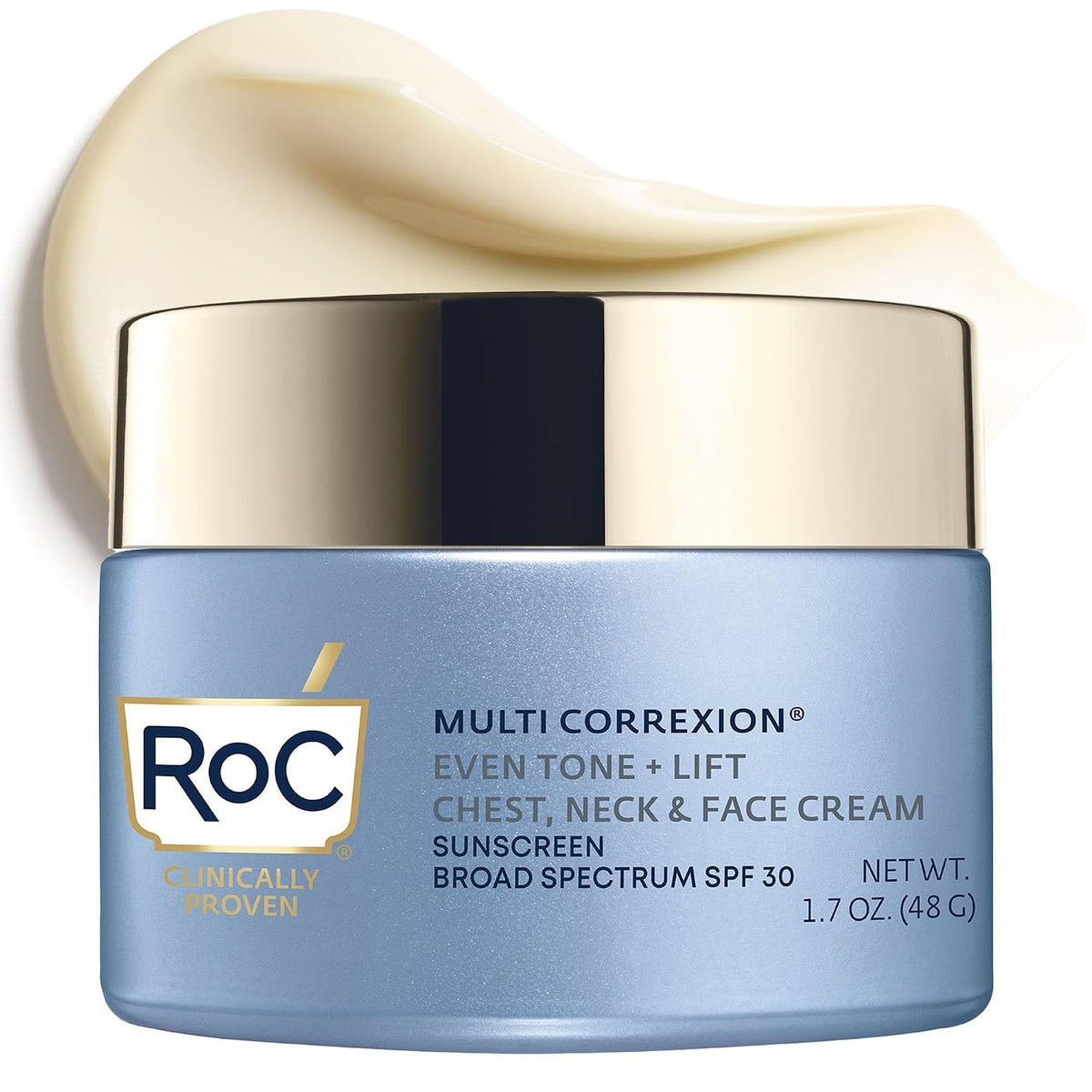 RoC Multi Correxion 5 en 1 Crema hidratante facial para el cuello y...