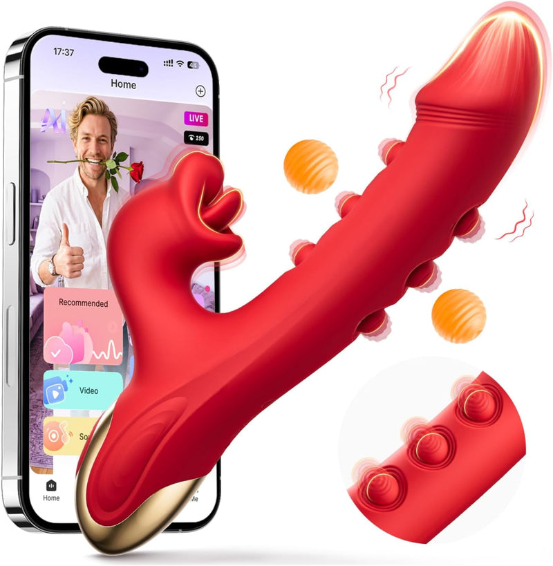Toendi - Juguete sexual con vibrador de conejo para mujeres, juguet...