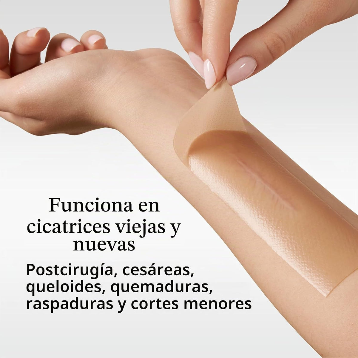 NUVADERMIS Hojas de silicona para cicatrices \u2013 Hojas de cicatr...