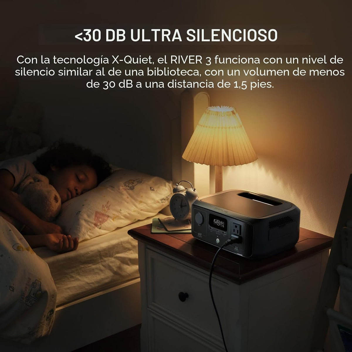 EF ECOFLOW Estación de energía portátil RIVER 3, 245Wh 550W | Carga...