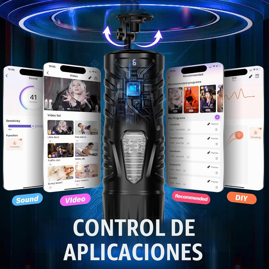 EINSEO AI Masturbador masculino automático Juguetes sexuales para h...