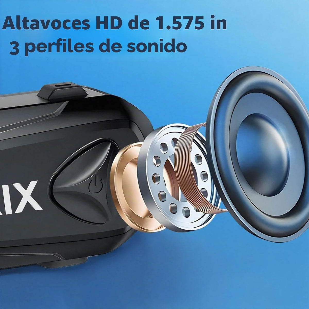 YTerrix Q4 - Auriculares Bluetooth para motocicleta con cancelación...