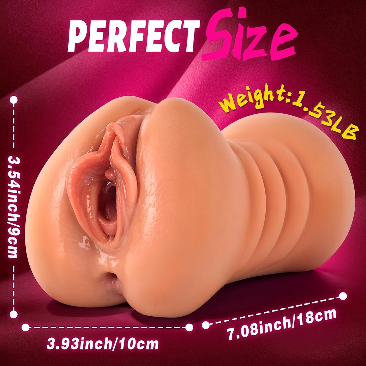 Soarppie Masturbador masculino de bolsillo coño - juguete sexual pa...