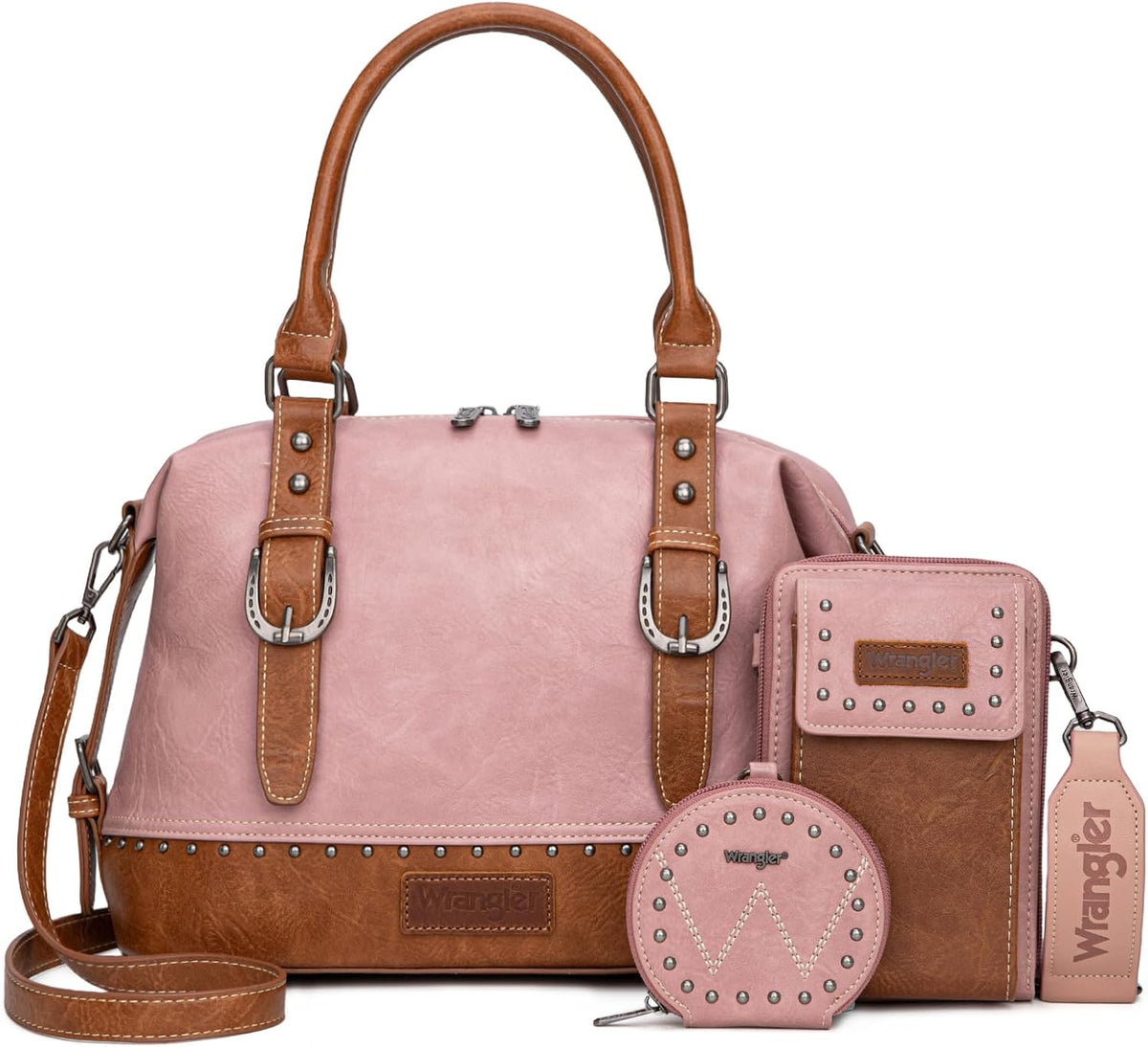 Wrangler - Juego de 3 bolsas de doctor para mujer, con asa superior...