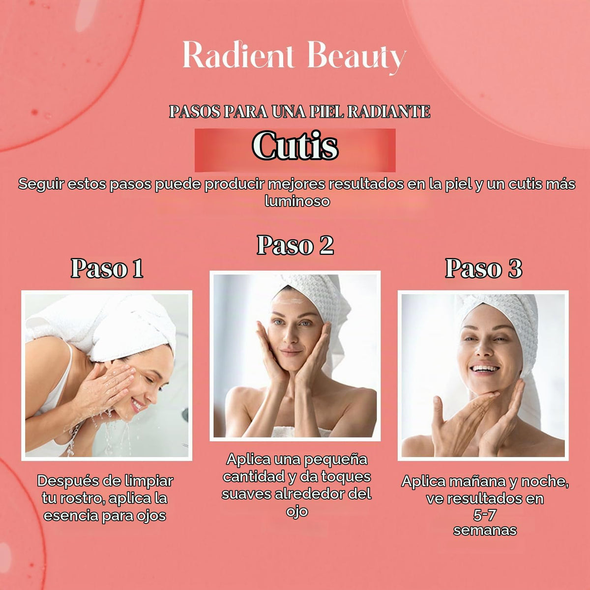 Radiant Beauty Suero Facial de Ácido Hialurónico - Antienvejecimien...
