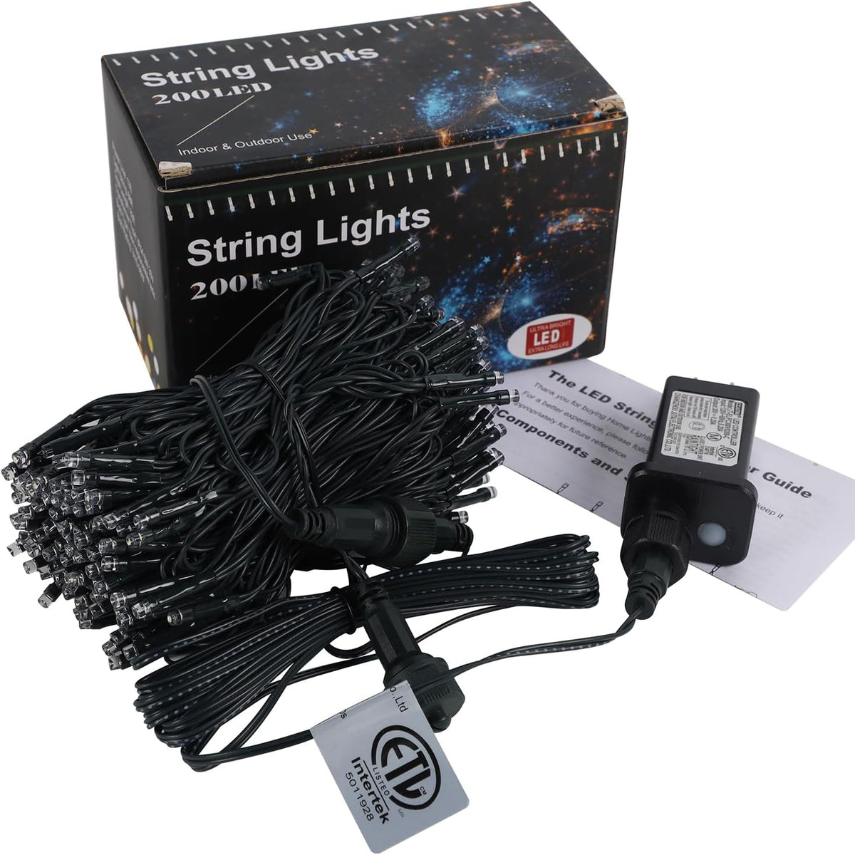 HOME LIGHTING Mini luces decorativas de San Valentín, 200 luces LED...