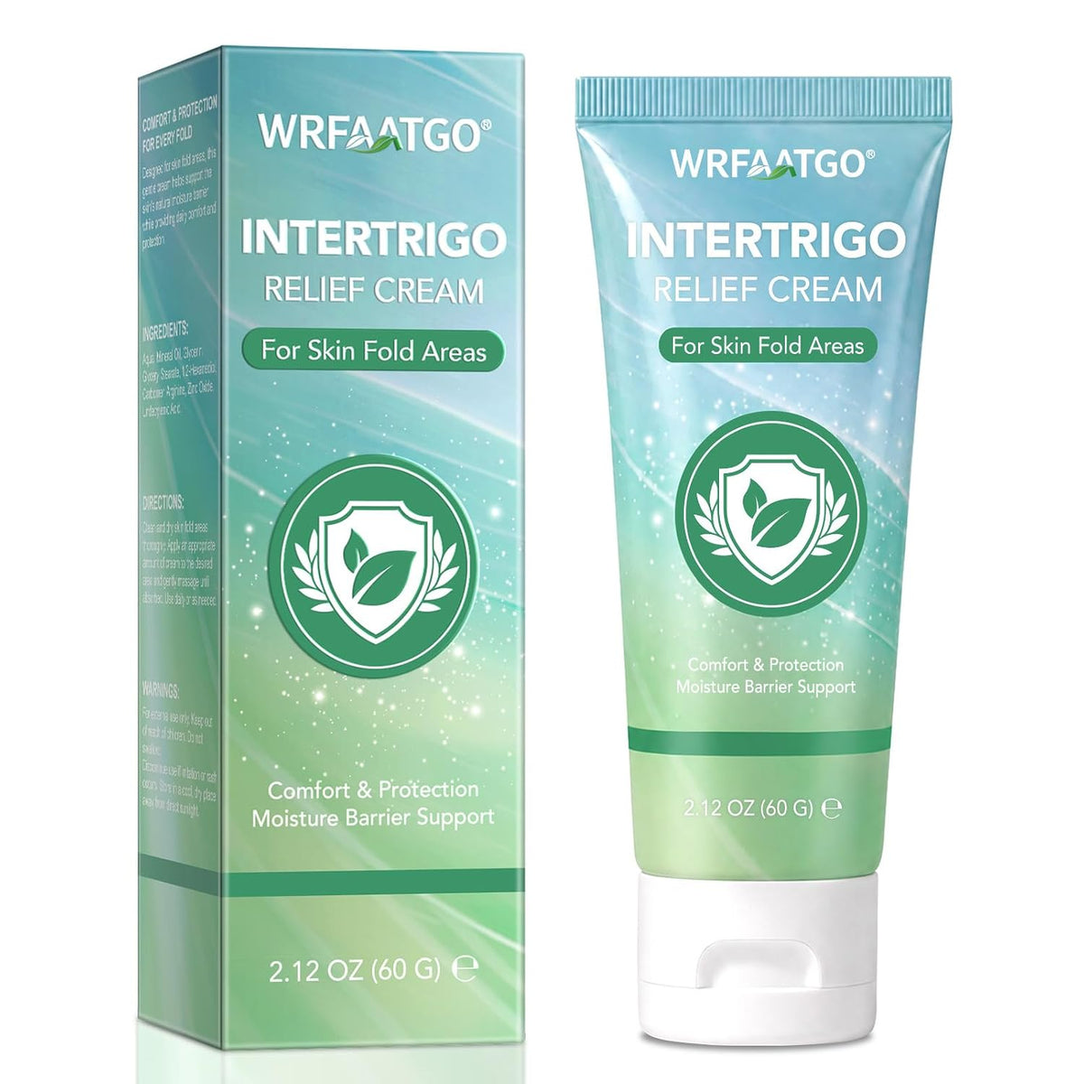 CLFJLXYX Crema Intertrigo, Crema Rociante para Cuidado del Pliegue...