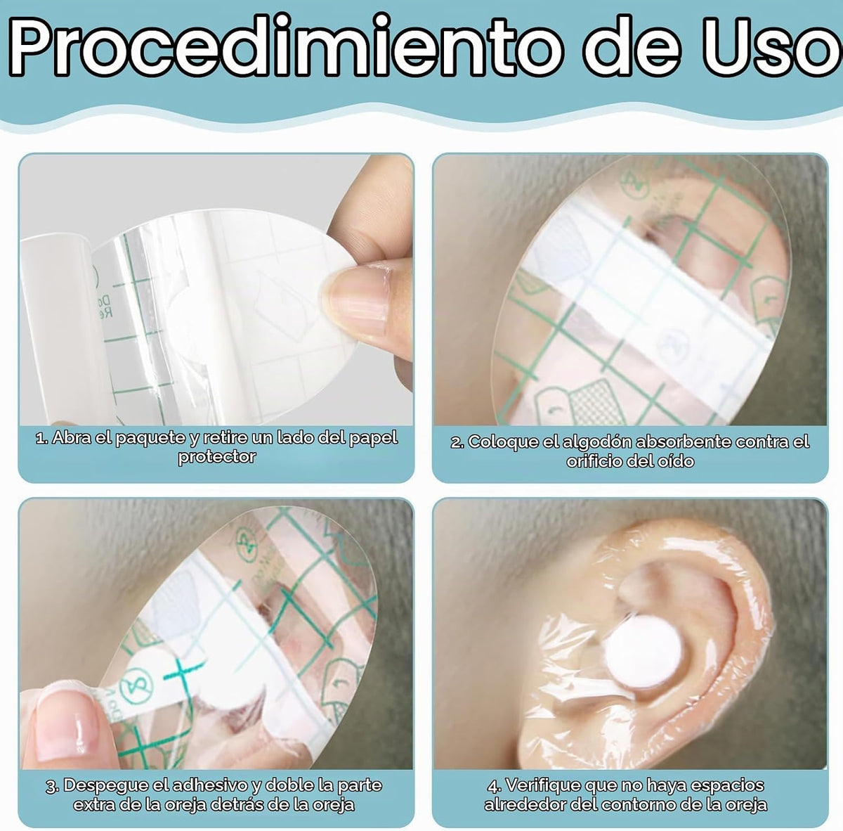 Cubiertas para los oídos para la ducha, calcomanías de natación | L...