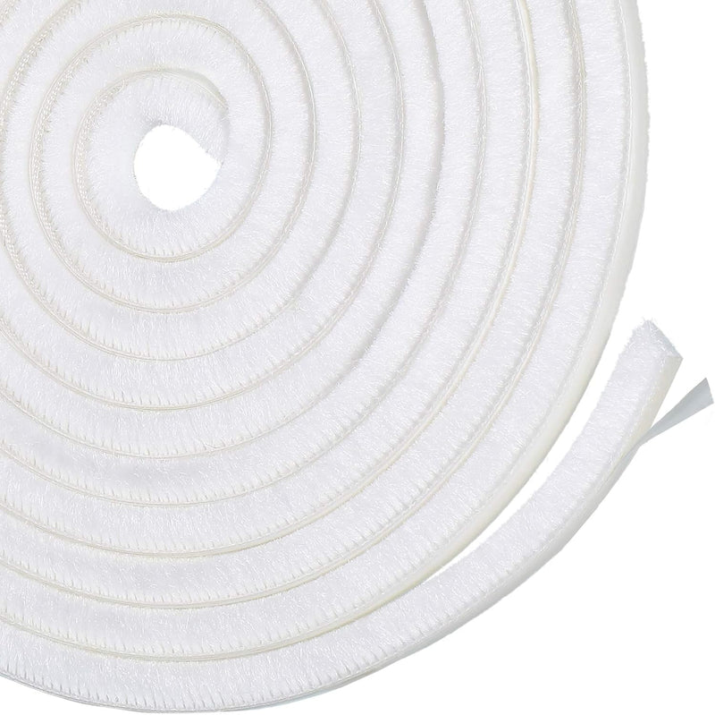Jetec 2 unidades autoadhesivas de pelota, color blanco | 3\/8 x 3\/...