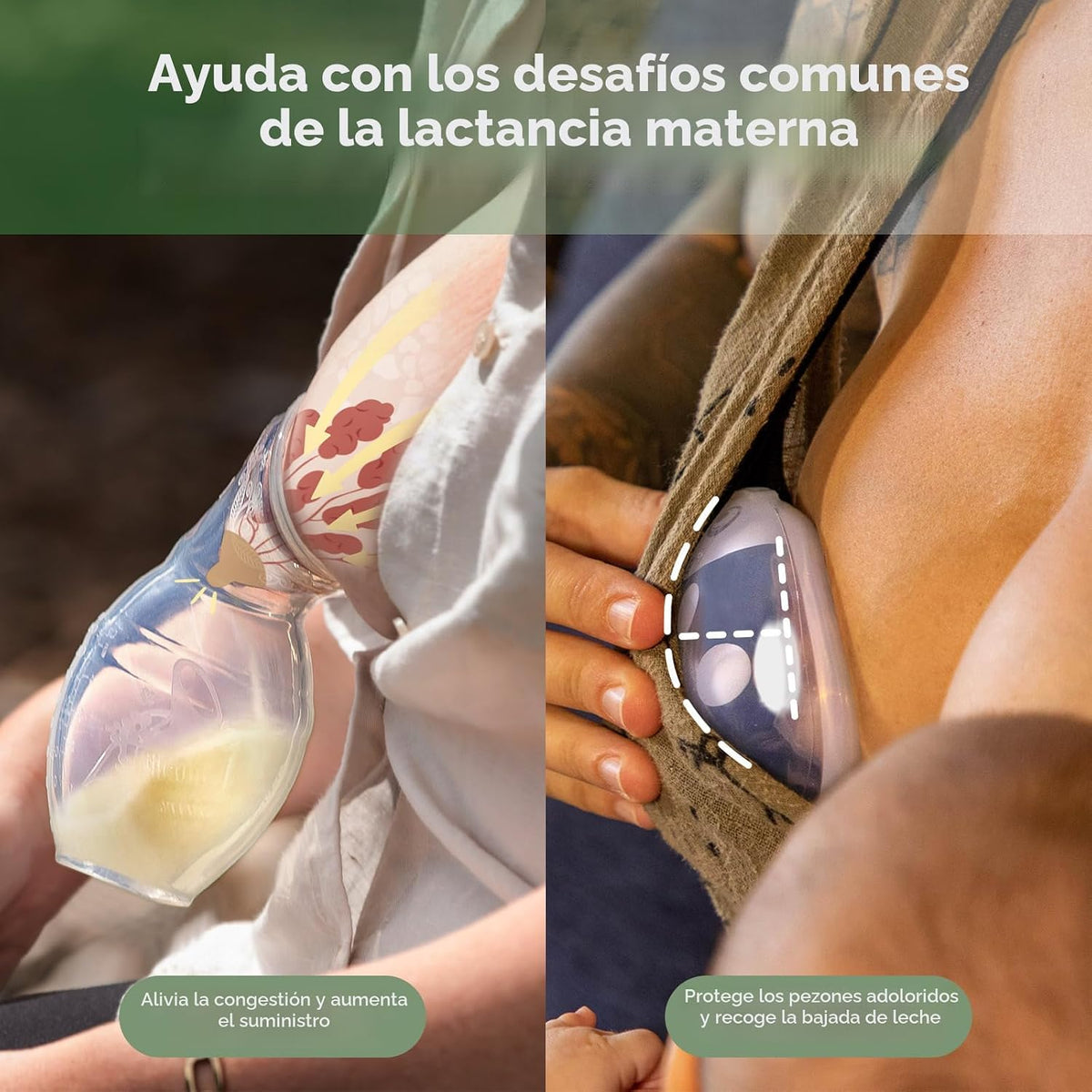 haakaa Extractor de leche manual de 4 oz\/3.4 fl oz y colector de l...