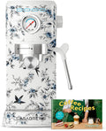Máquina de espresso CASABREWS de 20 bares, cafetera profesional con varita espumadora de leche, máquina de café espresso con tanque de agua extraíble de 34 oz, regalo para amantes del café