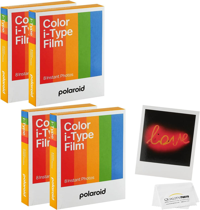 Polaroid Película Color I-Type for Now, Now+, i2 + paño de fotos de...
