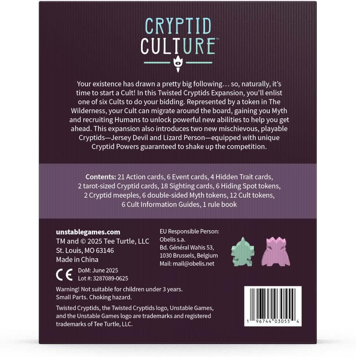 Twisted Cryptids: Expansión Cryptid Culture
