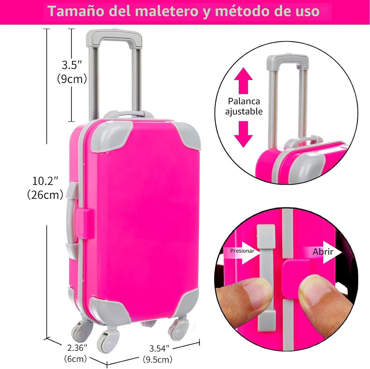 XFEYUE 23 piezas de ropa y accesorios para muñecas americanas de 18...