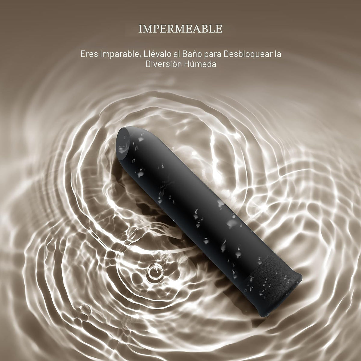 Vibrador bala con punta angulada para una estimulación precisa del...