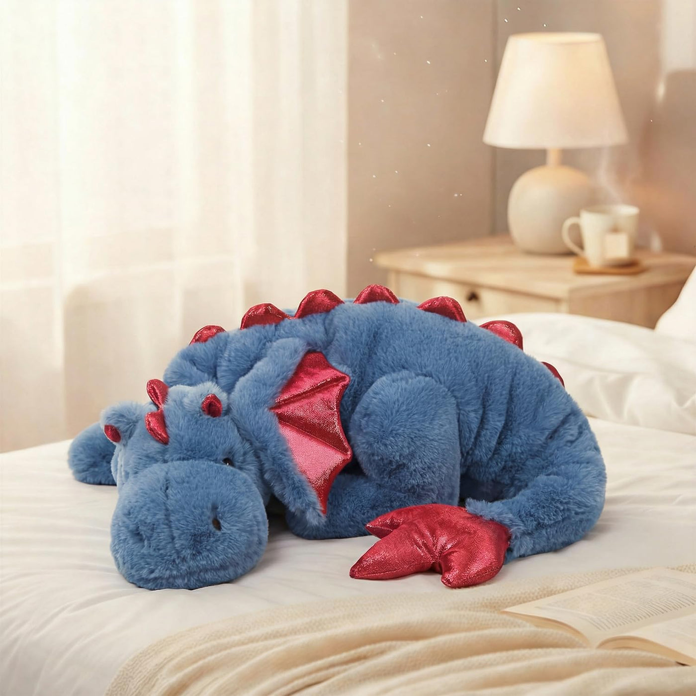ARELUX - Almohada de animales de peluche grande de 36 pulgadas, lin...