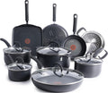 T-fal Ultimate - Juego de utensilios de cocina antiadherentes de al...