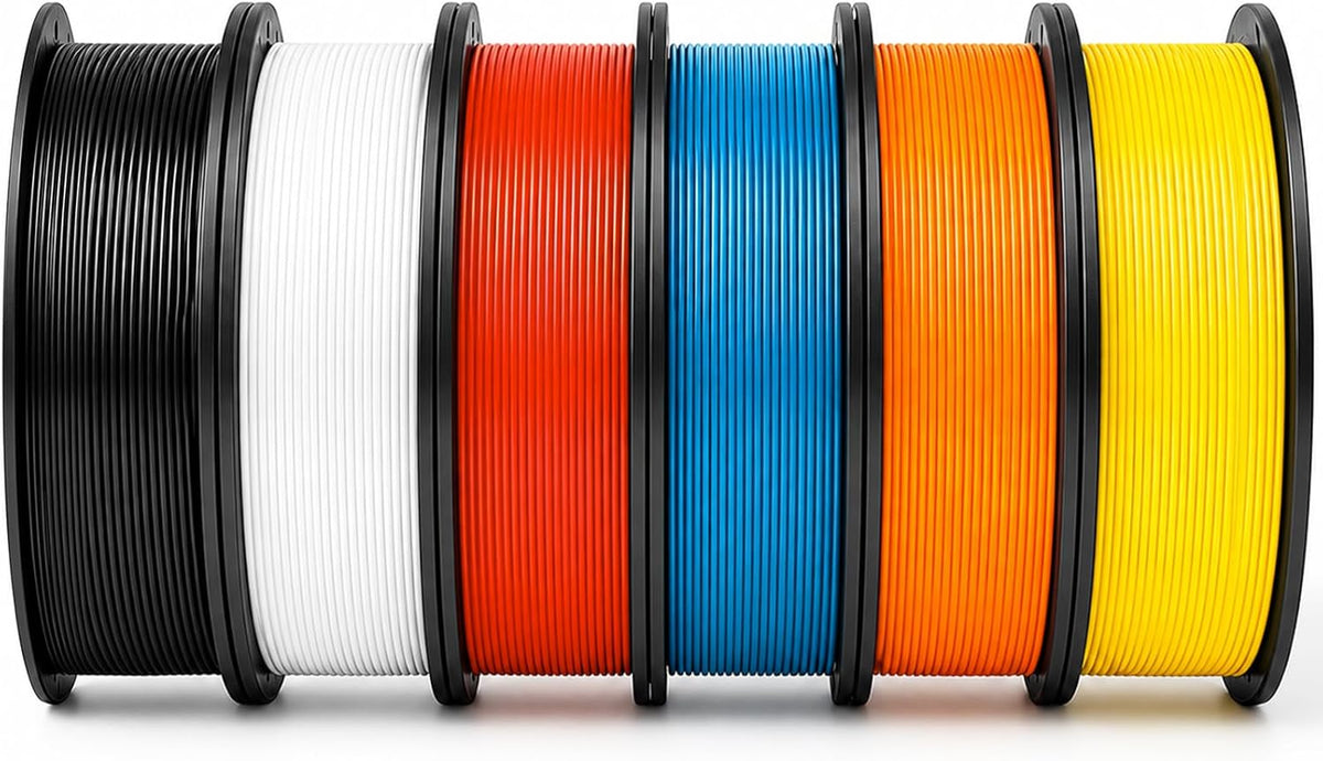 Meuymeu Paquete de filamentos PLA+ de 13.2 lbs, filamento de impres...