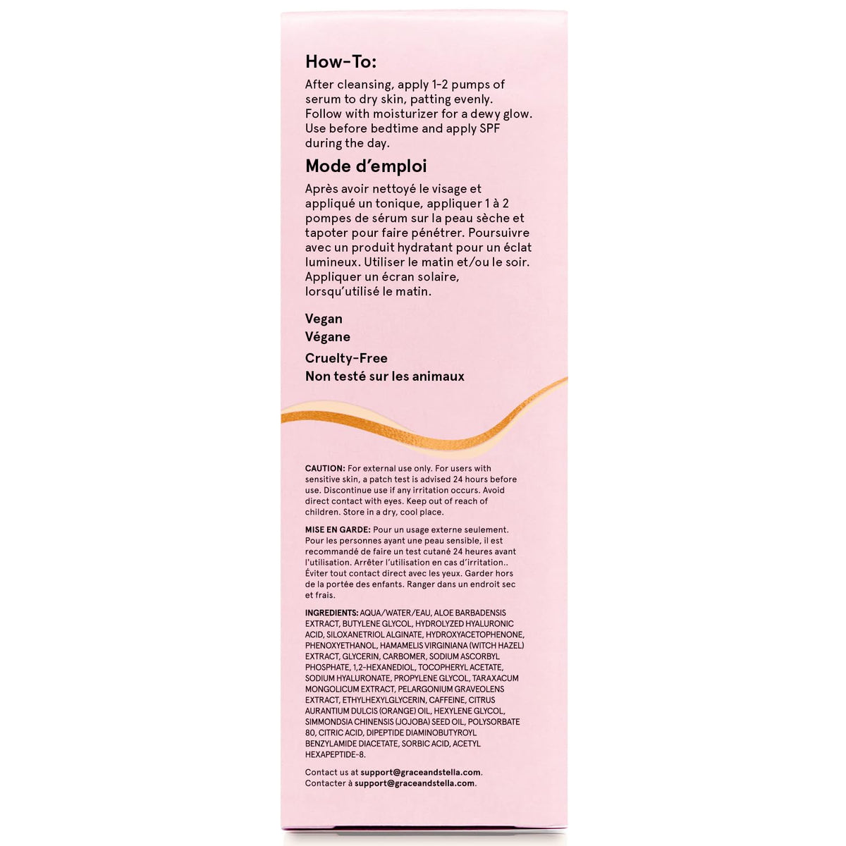 grace &amp; stella Suero de vitamina C para rostro (1.7 fl oz\/1.7...