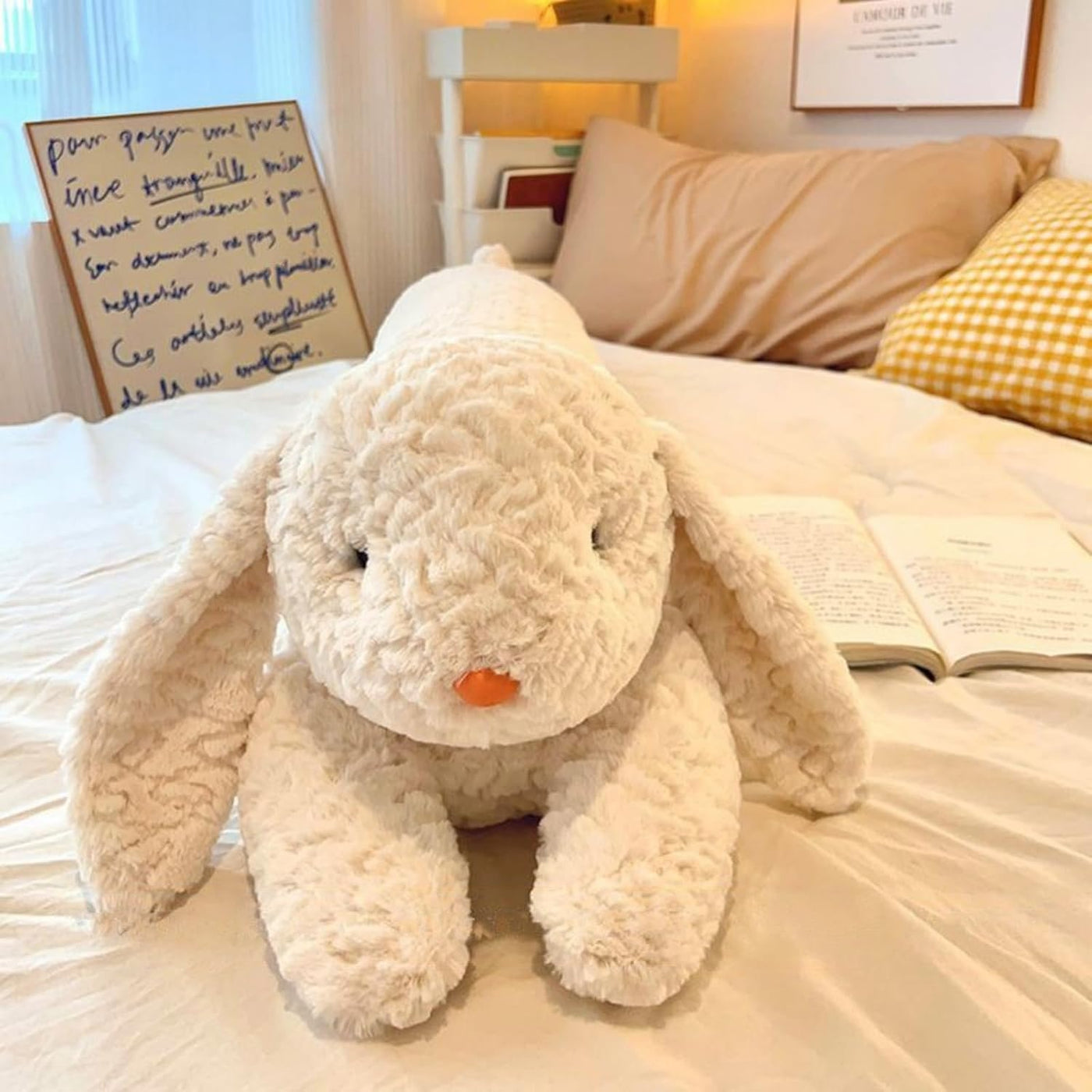 Ryttir Peluche de Conejo Grande de 40 Pulgadas 15% Más Gordito, Ani...
