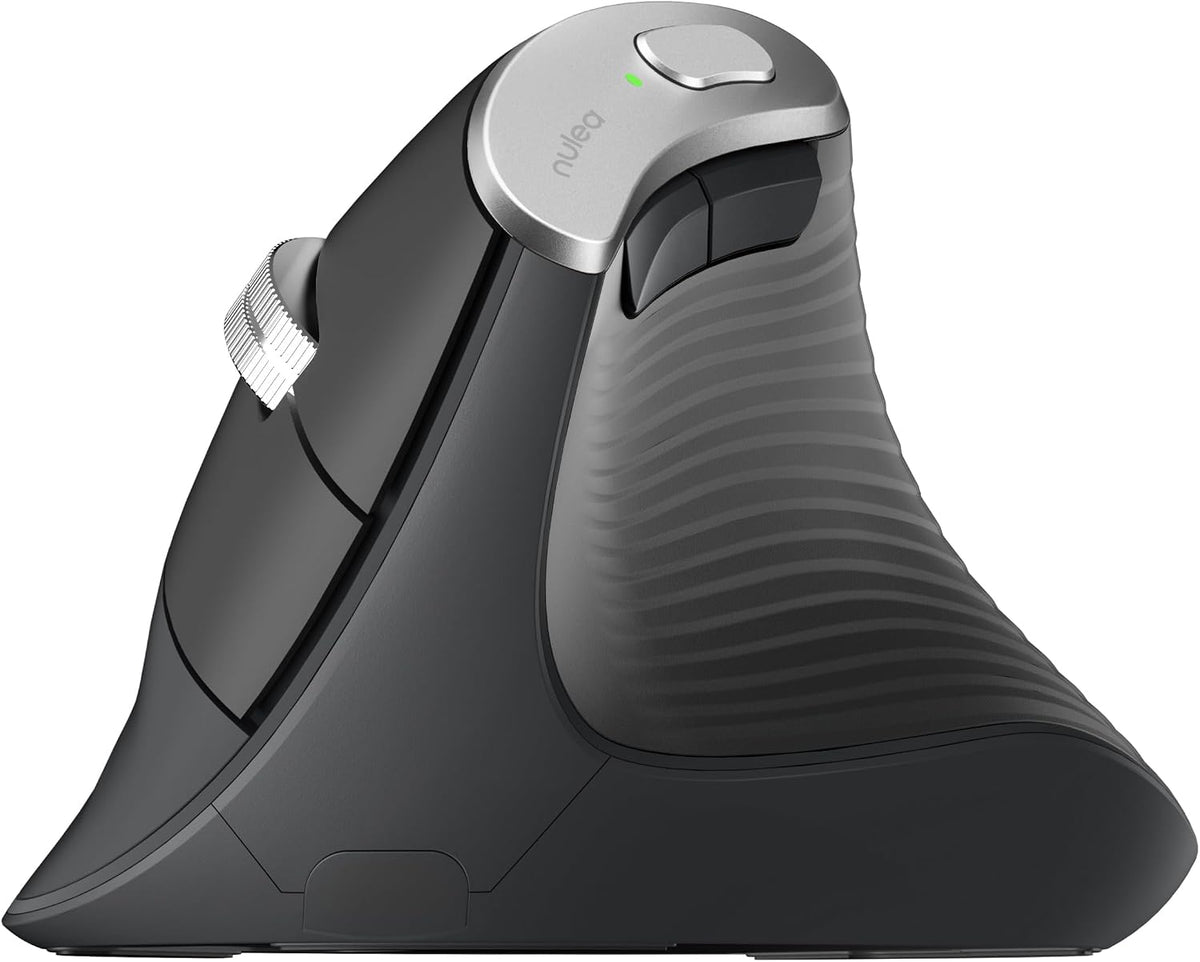 Nulea M510 - Mouse vertical inalámbrico, ergonómico para un seguimi...