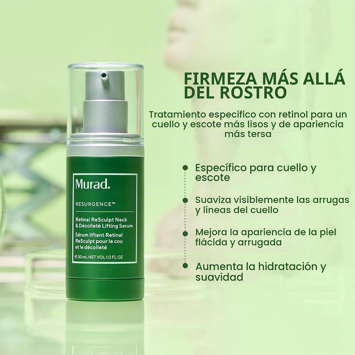 Murad Retinal Resculpt Neck & Decollete Lifting Serum - Retinal - 1...