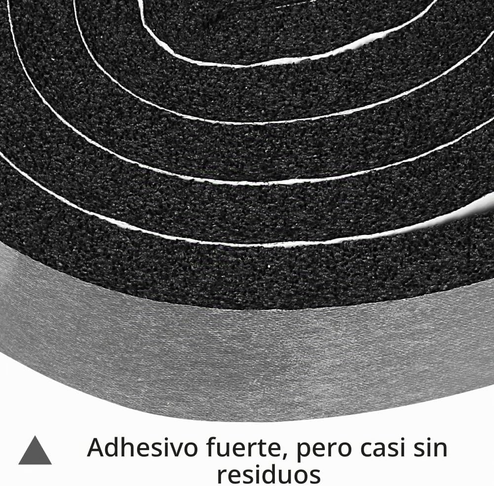 2 rollos de burletes de espuma de celda abierta de 1\/2 pulgada de...