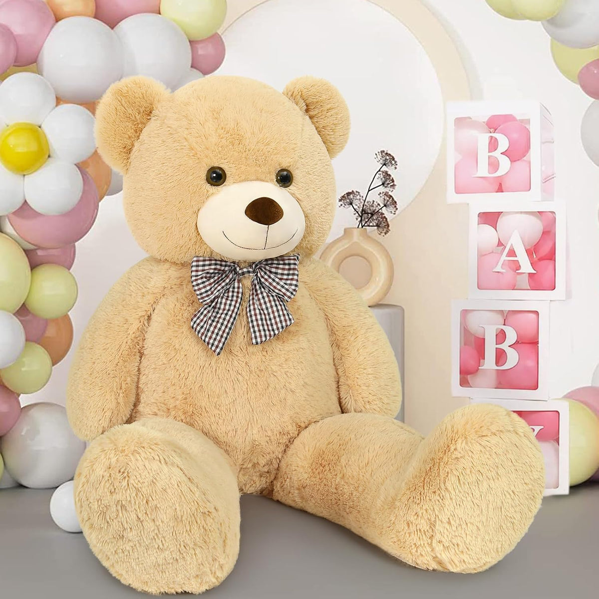 MaoGoLan Oso de peluche gigante de 47 pulgadas, regalo de juguete d...