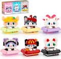 IBLOTIME Micro Cat Building Sets Pascua 6 Mini Gatos con Cajas de E...