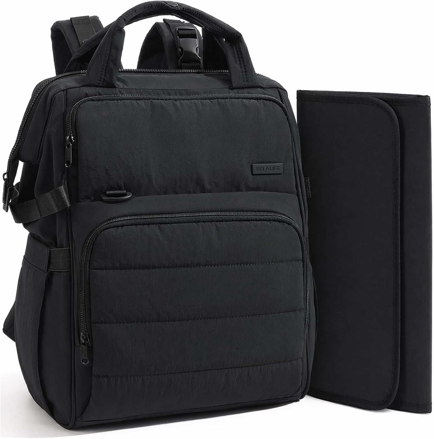 BELALIFE Mochila para pañales con cambiador, organizador para el cu...