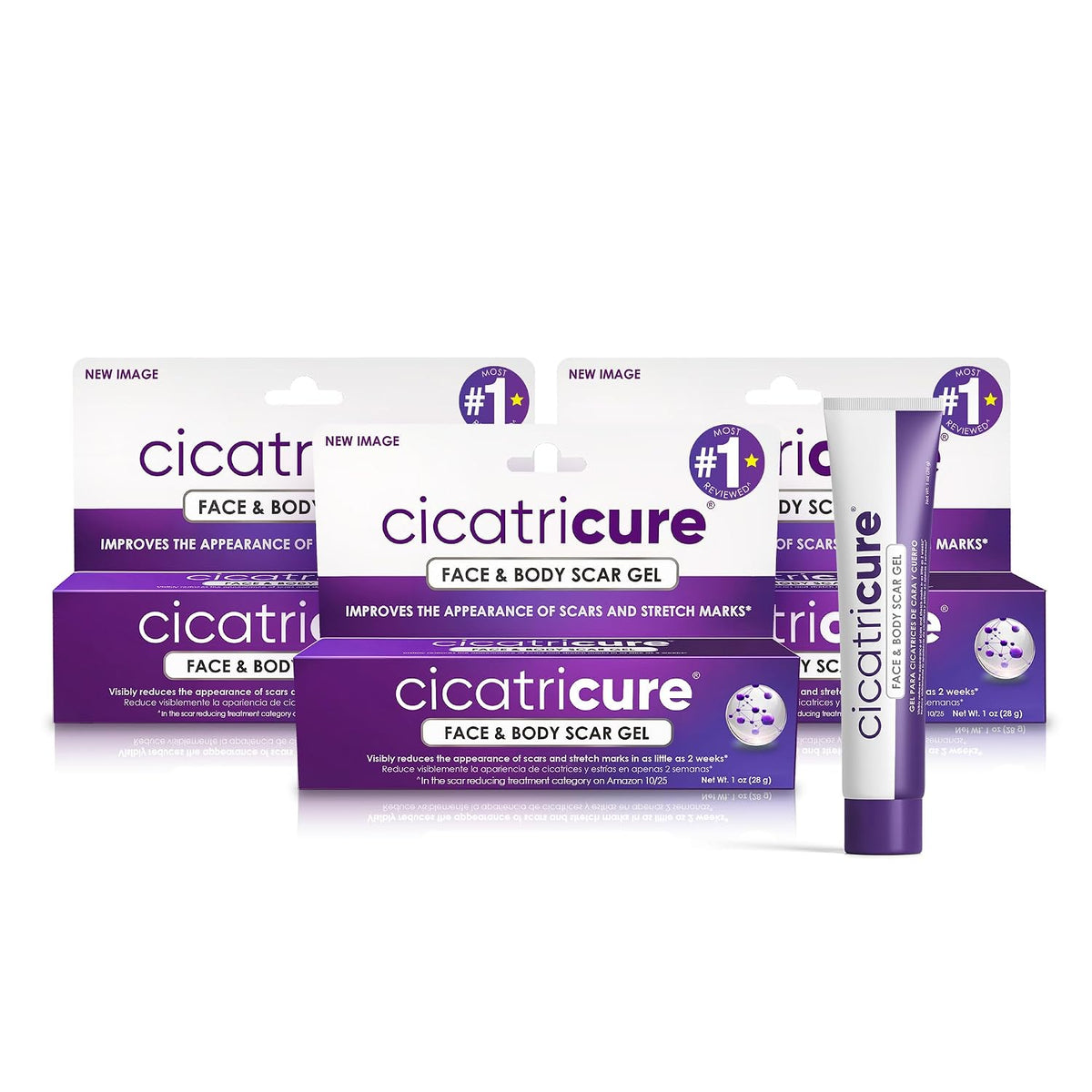Cicatricure Advanced Scar Gel, resultados comprobados en 2 semanas,...