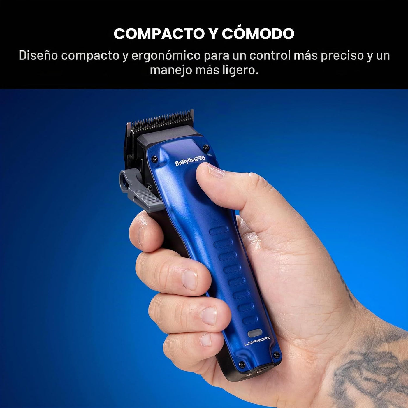 BaBylissPRO Cortadora compacta LO-PROFX de alto rendimiento para ca...