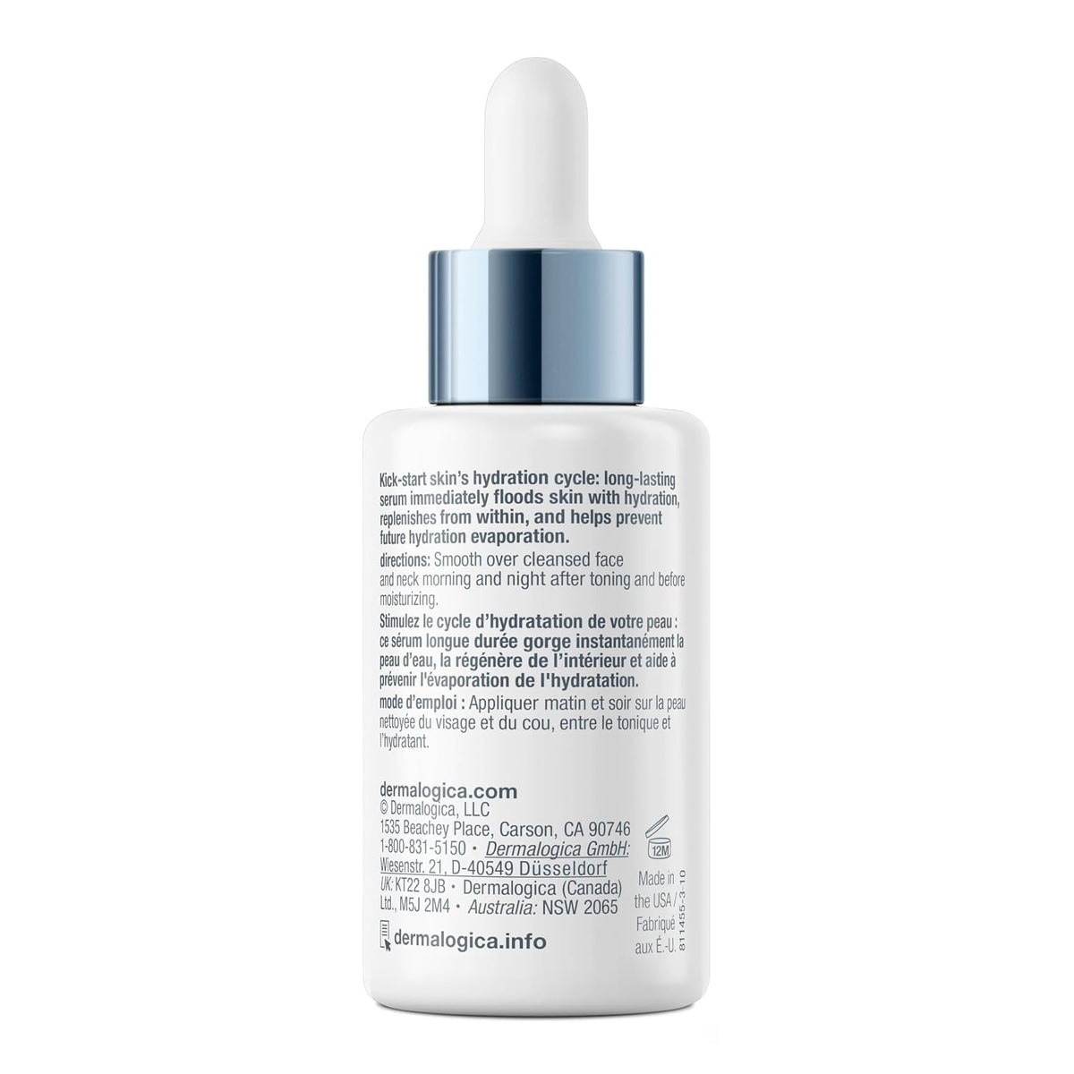 Dermalogica Suero de Hidratación Circular, Suero de Ácido Hialuróni...