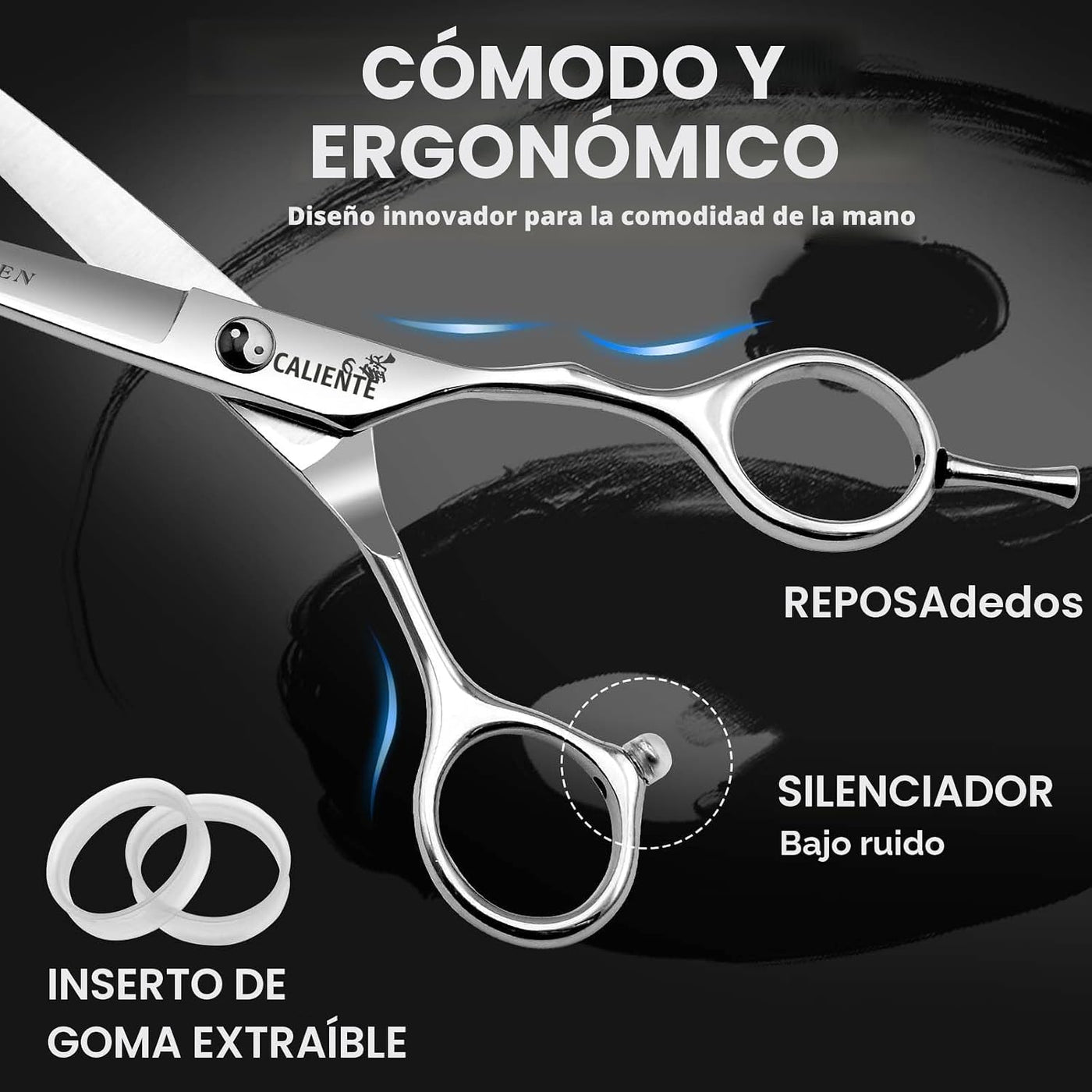 SEIMEIKEN Tijeras profesionales para el cabello, tijeras de pelo ja...