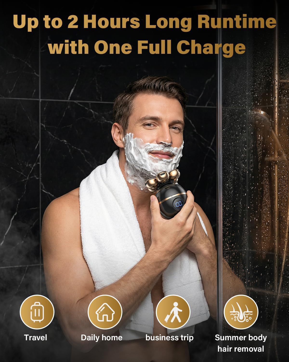 Afeitadoras de cabeza para hombres calvos: maquinilla de afeitar el...