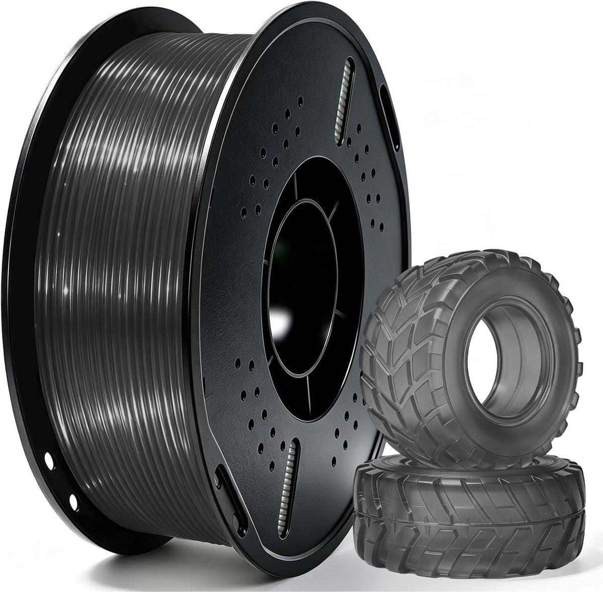 Colourbing Filamento flexible de TPU 95A para impresora 3D, filamen...