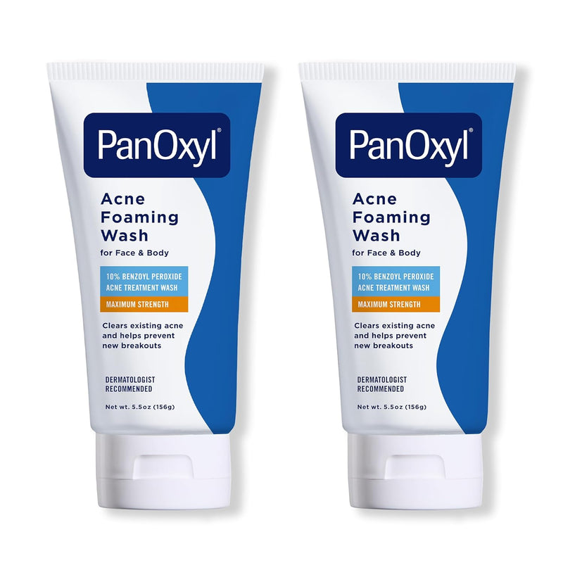 PanOxyl Lavado en Espuma - Peróxido de Benzoilo 10%