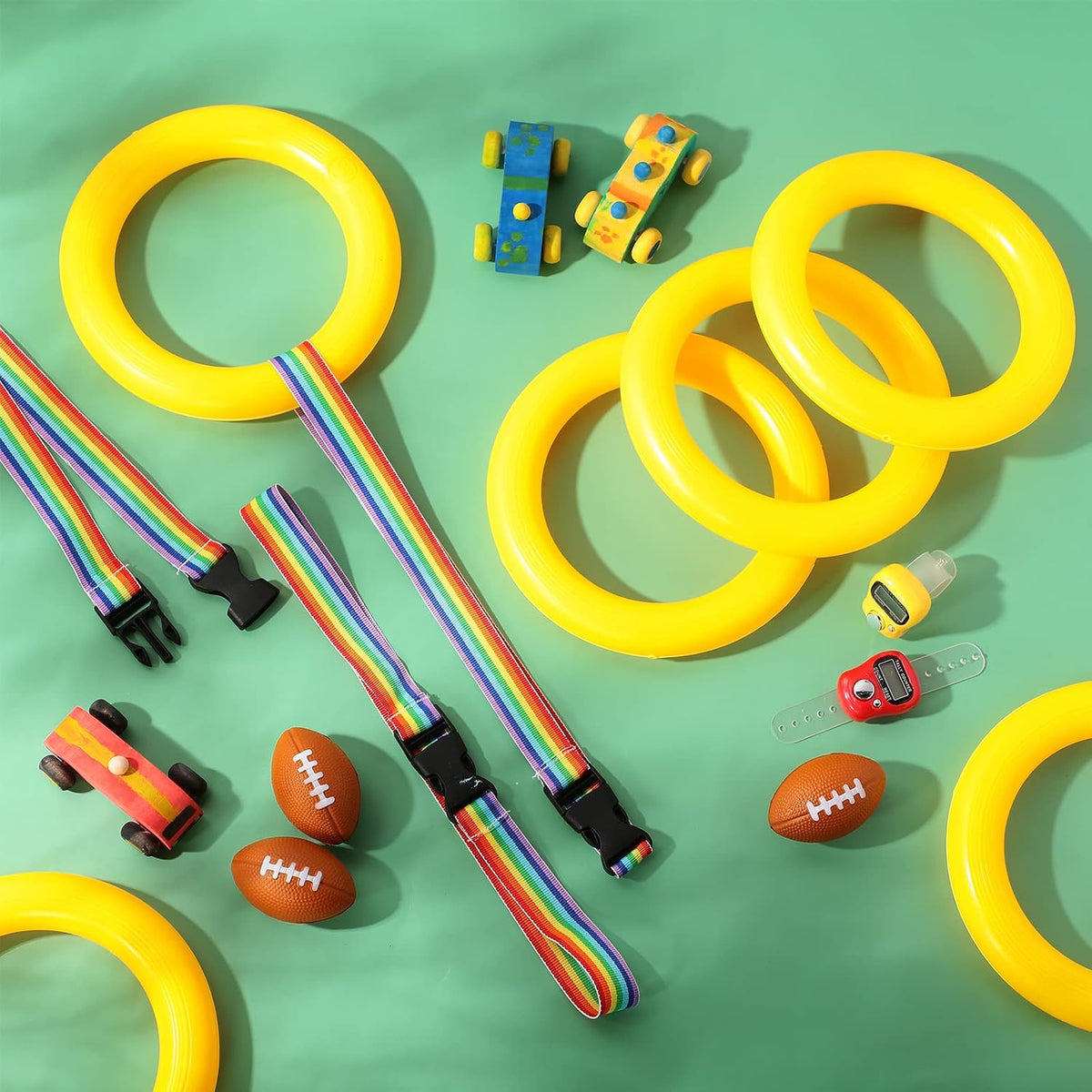Tatuo Juego de 12 cuerdas para caminar para niños pequeños en edad...