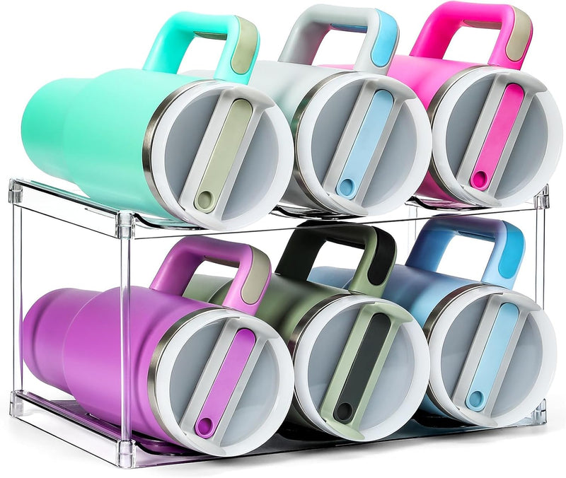 Organizador de botellas de agua prémium para Stanley de 40 onzas y...